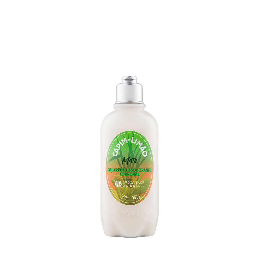Gel Creme Desodorante Corporal Capim-Limão Mate 250ml, ,  large